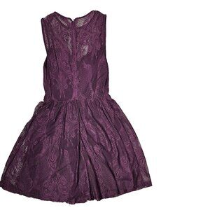 Purple Express Lace Dress